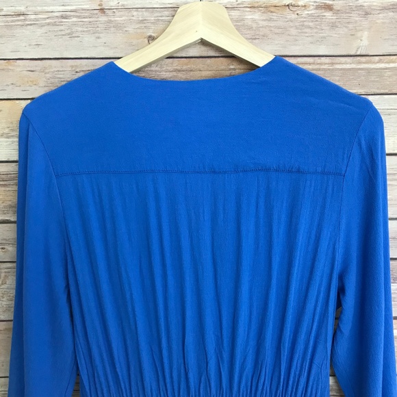 Anthropologie Maeve Crepe Wrap Dress - Picture 6 of 8